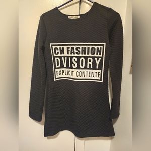 Black and whiteQuilted fashion shirt